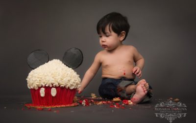 Baby D’s First Birthday Portraits & Cake Smash – NJ 1st Birthday Photographer